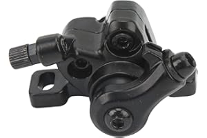 KAKAKE Electric Scooter Wheel Brake Caliper, High Strength Sophisticated Appearance Aluminum Alloy Replacement Part Electric Scooter Disc Brake Caliper for Riding