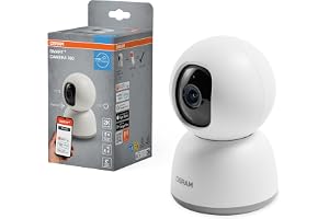 OSRAM SMART + WiFi-kamera 360° 4 MP 2K QHD Pan-Tilt