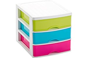 PlasticForte® - Cassettiera Turia 3 Cassetti