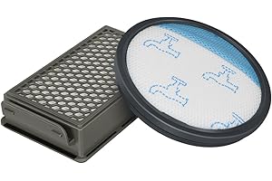 Jajadeal Recambios de Filtro Espuma y Filtro HEPA para Rowenta Compact Power Cyclonic Aspiradoras RO3753EA RO3718EA RO3724EA RO3731EA RO3786EA RO3798EA