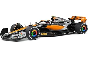 Solido 1:18 MCLAREN MCL60 L.Norris Great Britain GP 2023, Multicolore