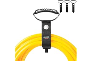 APROMISITH Verlängerungskabel Schlauch-Organisierer mit Griff 3er Pack (17") Verlängerungskabelhalter für Poolschläuche, Gartenschläuche (sortierte Packung)