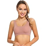 Migcaput Senza Ferretto Reggiseno Sportivo Intimo da Donna Senza Cuciture Bralette Coppa Morbida per Corsa Yoga Bra