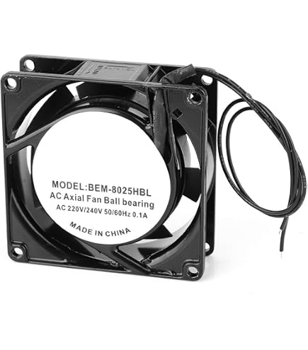 Ventilateur 230V AC Sunon SF23080A – 80x80x25 Mm, 14W, 29 M³/h, 2300 Tr/min