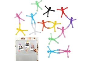 Kylskåpsmagneter, 10 Stycken Nyhetsartikel Mini Man Magnet, Roliga Gummimagneter Magnetiska, För Barn och Vuxna Kontorsroliga Dekorativa, 10 Färger, Kylskåpsmagneter, Whiteboard-Magneter