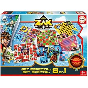 Educa – Zak Storm Set Especial 8en1, Multicolor, 17719