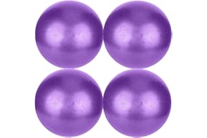 GOONIDY Pelota Pilates Pequeña, 25cm Softball Pilates, Bola de Pilates Yoga, Pelotas Gimnasia Ritmica Niña, Fitball Embarazada (Capacitación Básica & Fisioterapia & Mejorar Equilibrio)