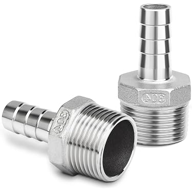 QUARKZMAN Push-to-Connect Winkelverbinder – 1/4 Zoll (6-8 Mm), 3 Stück, Weiß, Für RO-Wassersysteme