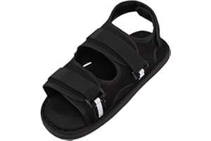 TINAYAUE Gipsschuhe Bruchschutzausrüstung Postoperativer Gipsschuhe Dekomprimierung Weitöffnungsschuh Frakturschuh nach der Operation Orthopädischer für Frakturen Verstauchungen Atmungsaktive einzelner Schuh