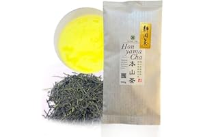‎DAISAN TEA Daisan Tea, Honyama Zielona Herbata, Japońska zielona herbata, sencha, herbata premium | Świeżo zbierana herbata, Ryoku-Cha japońska zielona herbata z Shizuoki, Japonia, Nowość w Europie (100g)