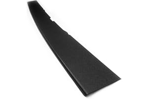 UNDERGROUND PARTS UNLIMITED Underground Parts UP020 Black ABS Rear Bumper Step Protector Trim Cover Scratch Guard