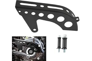 HDBUBALUS Abdeckung für Riemenscheibe vorne für Harley Sportster XL 883 1200 2004-2017 schwarz matt