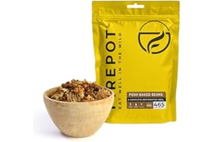 FIREPOT Posh Baked Beans - Healthy VEGAN Dehydrated Expedition Food (Regular)