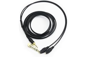 ABLET Cavo audio sostitutivo compatibile con cuffie Sennheiser HD650, HD600, HD580, HD660S, HD58X, HD565, HD545, HD535, HD525, HD265, Massdrop HD6XX, lunghezza: 1,5 m