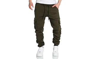 REPUBLIX Herren Cargo Sweatpants Sporthose Jogginghose Jogger Trainingshose R6102