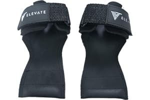 Elevate Equipment Ultra Premium Gym Straps for Weightlifting - Lifting Grips Perfect For Powerlifting, Deadlifts, Back Training or Crossfit