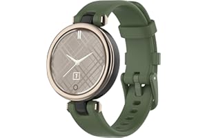 Shieranlee Band for Garmin lily Strap - Silicone Replacement Strap Bracelet Wristband -Lady wrist watch