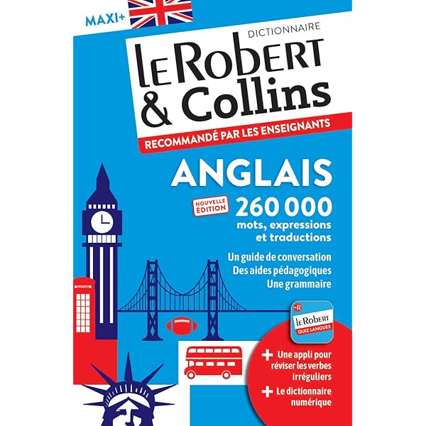 Dictionnaire Le Robert & Collins Maxi Plus Espagnol Et