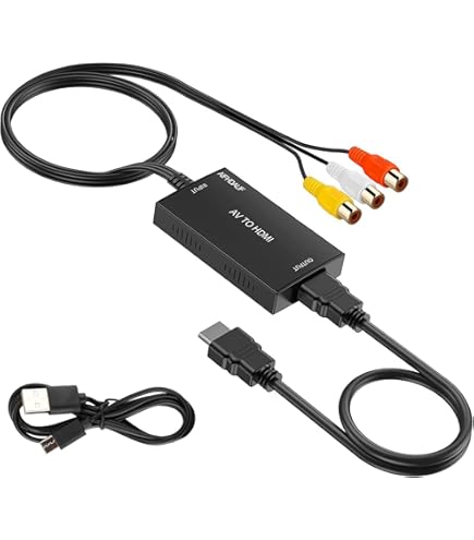 Preisvergleich für Neoteck RCA to HDMI AV to HDMI Supports 20cm RCA 3