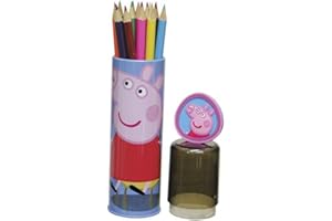 CYP IMPORT S - Tubo de Metal con 15 Pinturas Peppa Pig