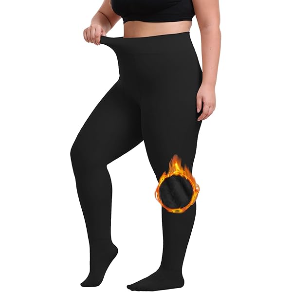 Collant Thermique Pour Femme Collant Polaire Femme Effet