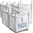 AirTech-UK 5 x New FIBC Bulk Bags Builders Garden Waste 1 Tonne TON Jumbo Bags Storage Sack Heavy Duty