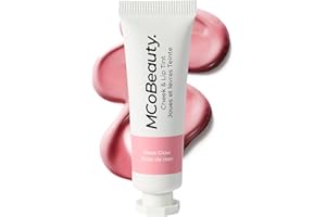 MCoBeauty - Cheek and Lip Tint - Dewy Gel-Cream Formula for Buildable Colour - Blend Multi-Use Tint for Lips and Cheeks with a Soft Radiant Finish - Soft Rose Shade