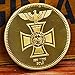 Produktbild vergoldet Token Deutsches Eisernes Kreuz ersten Weltkrieges 1888 Aachen Reichsbank Armee & Militär Geschenk