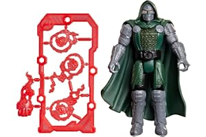 Marvel Studios Avengers: Doomsday ActionVerse Doctor Doom-actionfigur med tillbehör, 11,4 cm hög, superhjälteleksaker och sup