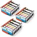 Produktbild Gohepi Ersatz für Canon PGI-570 CLI-571 Druckerpatronen PGI-570XL CLI-571XL Kompatibel mit Canon Pixma MG5750 TS5050 MG5751 MG5753 MG6850 MG6851 MG6852 TS5051 TS5053 TS5055 TS6050 TS6051