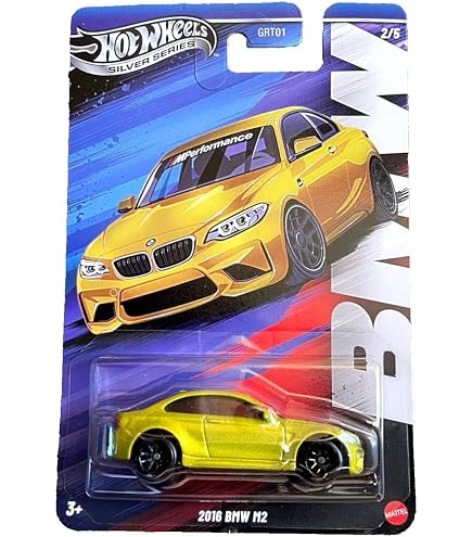 Hot Wheels BMW M1 GRT01 – Coche De Colección A Escala 1:64, Modelo JBY59, Con Acabados Realistas Y Diseño Original. Ideal Para Niños Y Coleccionistas A Partir De 3 Años.