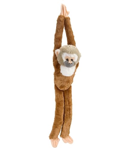 Wild Republic - Hanging onkey Peluche Langur, aá y bebé, 51 c