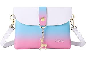 AISPARKY Small Crossbody Bags for Teens Girls Cute Lovely Kids Handbags Shoulder Bags Purse Gifts for Little Girls (Multiple Colors)