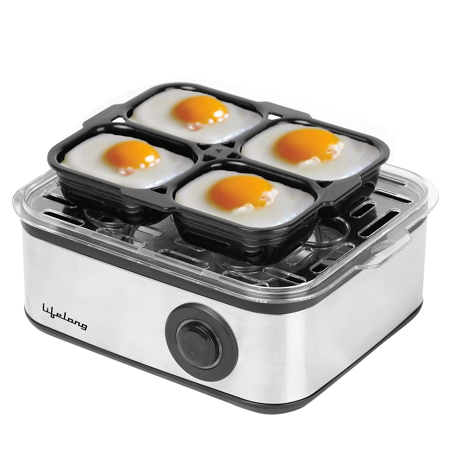 Lifelong 2-in-1 Egg Boiler and Poacher Review: Boil 8 Eggs Effortlessly
