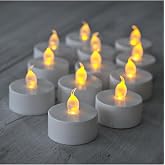 SNA Pilli Led Tealight T-LİGHT MUM PİLLİ MUM LED IŞIK SICAK SARI RENK DEKORASYON S&Uuml;SLEME D&Uuml;Ğ&Uuml;N KINA ORGANİZASYON (6)
