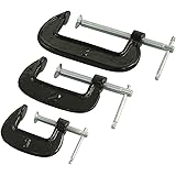Rolson 14189 G-Clamp Set - 3 Pieces