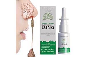 ASHOPFUN OnNature Organic Herbal Lung Cleanse & Repair Nasal Spray pro, Herbal Spray Cleansing Lung,Organic Herbal Lung Cleanse Repair Nasal Spray,OnNature Lung Cleanse Nasal Spray (1pcs)