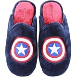 Garzón - Zapatillas de casa con Escudo capitán américa - Marino, 43 :  Amazon.es: Moda