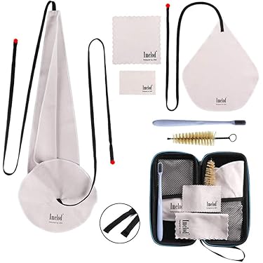 Kit Pulizia Per Flauto - Con Tampone, Spazzole In Metallo E Legno, Per Manutenzione - Foto 2