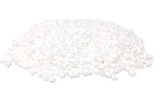 WS UK 1000 Pack Fuse Beads 5mm Midi - works like Hama Beads [White]
