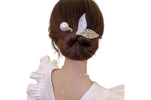 Traziewell Haarknoten Klein Elegant Lazy Hair Curler French Twist Hairstyle Hair Accessories Crystal Hair Bun Maker für Frauen Mädchen Donut Tools 0411