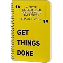 AccuPrints Daily Planner Undated, Schedule Your Day, Manage to-do List, Goals Tracker, Wellness Tracker - 3 Month Planner (Ye