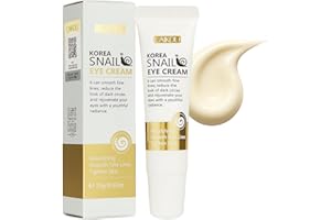 RAMCI ESSENTIALS Crema Contorno Occhi Antirughe Coreano alla Bava di Lumaca – Skin care Coreana per Uomo e Donna, Correttore Occhiaie Antietà Sgonfia Borse Occhi con Niacinamide e Ialuronato di Sodio