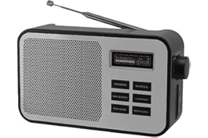 XTREME VIDEOGAMES Radio DAB Bluetooth DAB+/FM Batteria ricaricabile Antenna Telescopica Home 33191