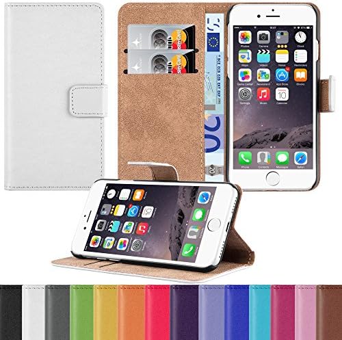 HANDYPELLE® Wallet Case for Apple iPhone 7 Plus / 8 Plus (5,5" / 14cm) in White
