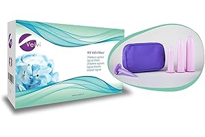 ‎MED ITALIA SERVICE SERVIZI E FORNITURE MEDICALI Med Italia Service - Vaginaldilatatoren zur Linderung von Beckenschmerzen bei Vaginismus oder Vulvodynie - Kit mit 3 Einheiten (VELVI MAXI)