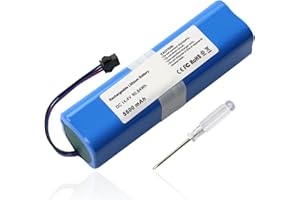 ANTIEE 80.64Wh Batterie pour Laresar L6 Pro VIOMI S9 Ultenic T10 Vacuum Cleaners Aspirapolvere Robots domestiques ménagers 14.4V 5600mAh