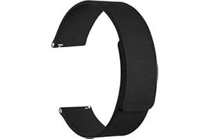 WOCCI Magnetyczne paski do zegarków, silikon o słojach drewna, szybkie zapięcie, kompatybilny uchwyt zegarka 20 mm 22 mm