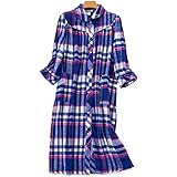 chemise de nuit boutonnée devant grande taille