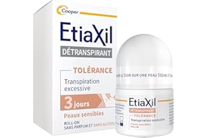 ETIAXIL - Déodorant Détranspirant - Traitement Transpiration Excessive - Aisselles - TOLÉRANCE - Efficacité 3 jours - 15 ml